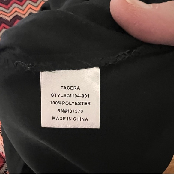 Women's Bell Sleeve Chevron Mod Dress Size Small Boho Vintage Inspired Twiggy - Picture 13 of 13